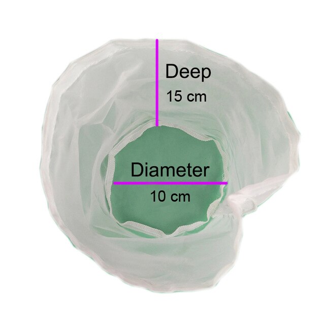 2 Stück Nussmilchbeutel 75 Mikron - Wiederverwendbar & Feines Mesh