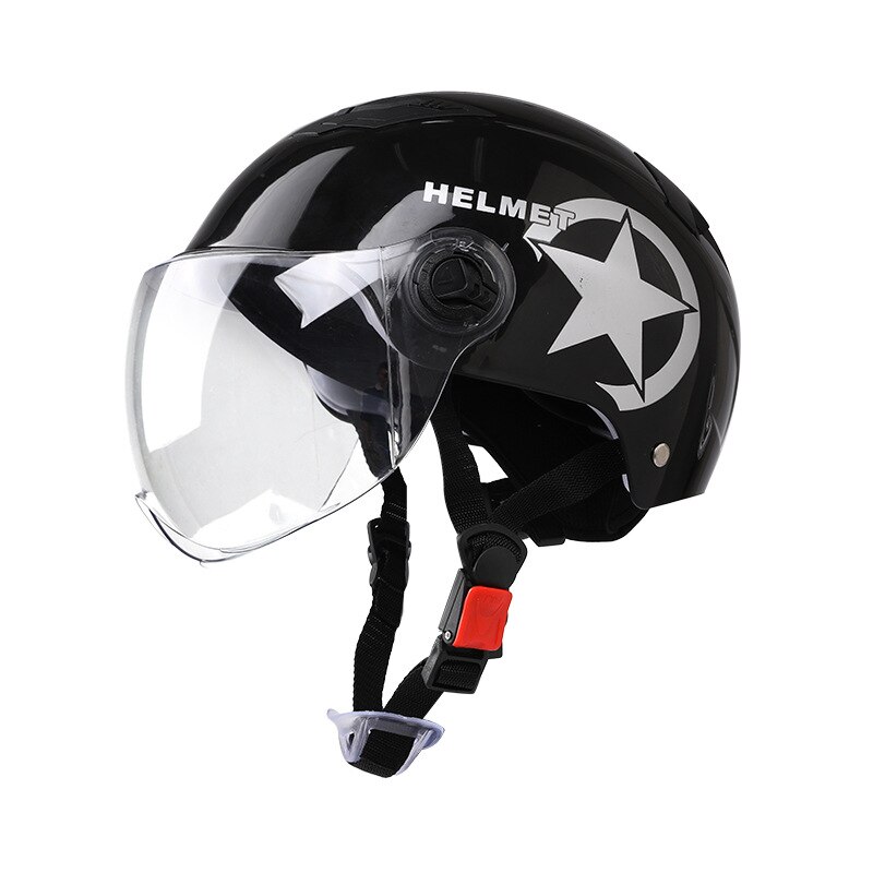 Ultra-light Safety Motorbike Helmet Scooter E-Bike Motorcycle Helmet Moto Casco Half Face UV Protector Helmet: 07