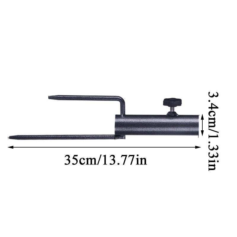 Umbrella Ground Spike Parasol Stand Holder Metal Outdoor Stand Beach Insert Plug Garden Accessories