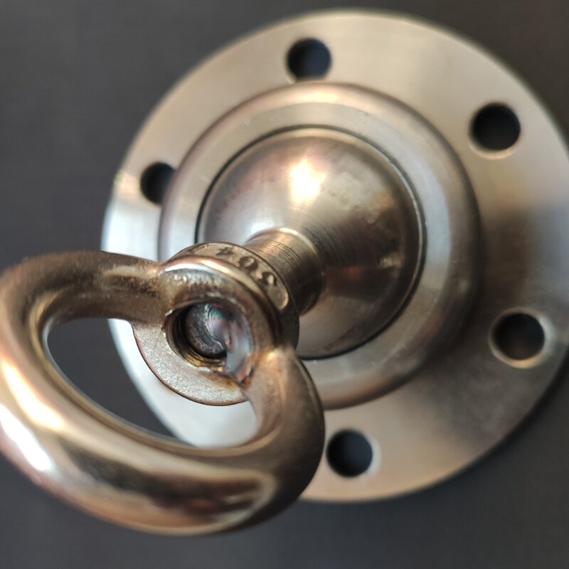 360 Swivel Heavy Duty Rust Proof Stainless Steel Outdoor Garden Dog Tie Down Stake Tether