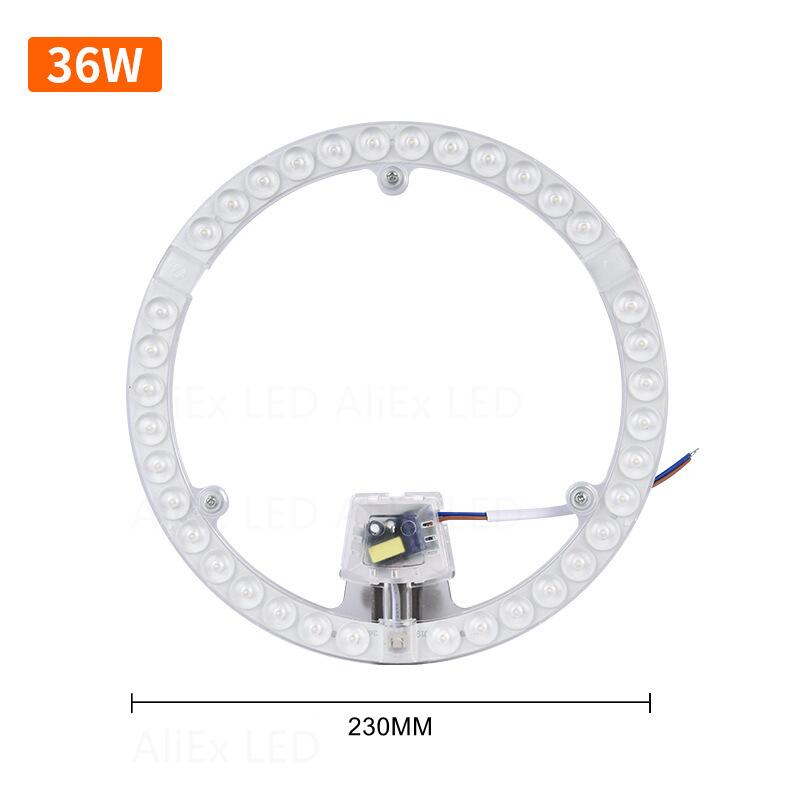 12W 18W 24W 36W 48W 72W 220V 240V Led Plafond Lamp Panel lamp Vervanging Chip Bron Lont Remould Led Hoge Helderheid Verlichting: 36W Cold White