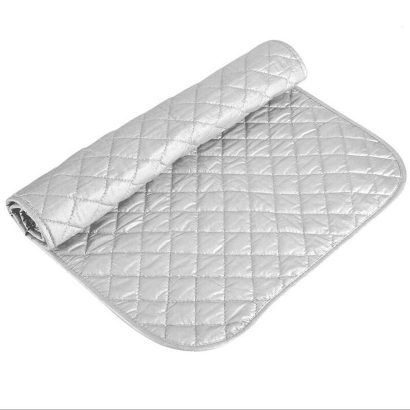 Nueva tabla de Mat de lavandería de arandela de la cobertura de la secadora Junta resistente al calor manta de malla de prensa ropa proteger Protector