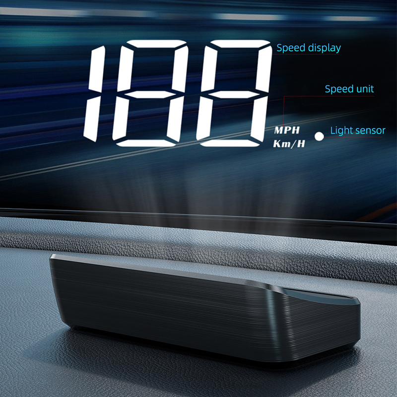 Xiaomi hud head-up-display auto-gps digitaler tachometer universal-geschwindigkeits-windschutzscheibenprojektor plug&play auto-elektronikgeräte