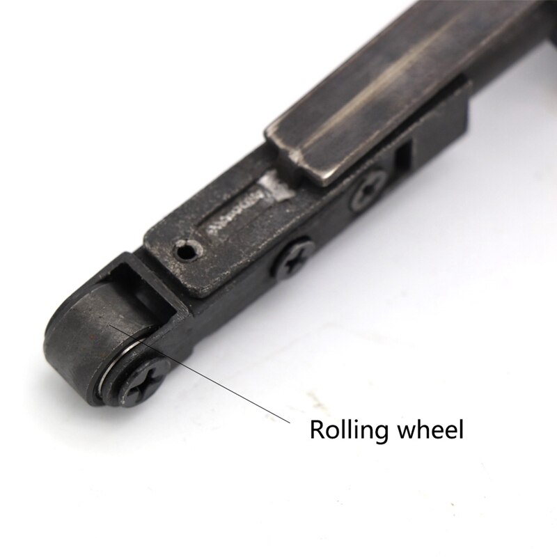 Industrial Air Belt Sander Sanding Machine Pneumatic Polishing Tools Air Angle Grinding Machine 10X330mm