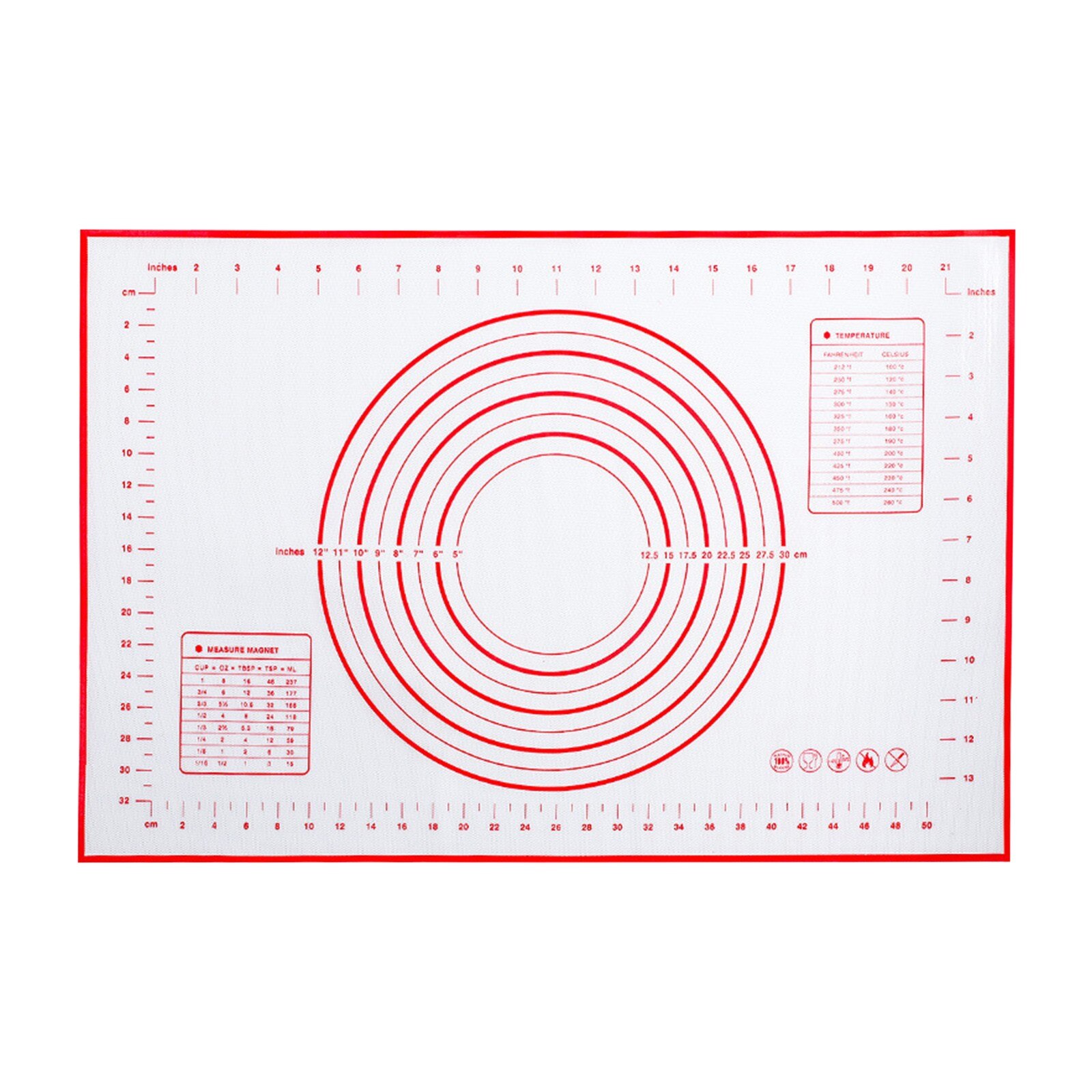 Rolling Mat Image 1Pc Rolling Mat Silicone Taart Mat Non Stick Bakma... – Grandado
