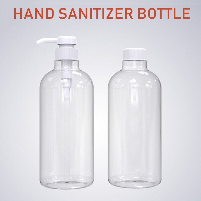 300/500/1000ML Klar Presse Pumpen Leere Flasche Nachfüllbare Shampoo Dusche Gel Spender Hautpflege Werkzeug Nachfüllbar flaschen TK-ing