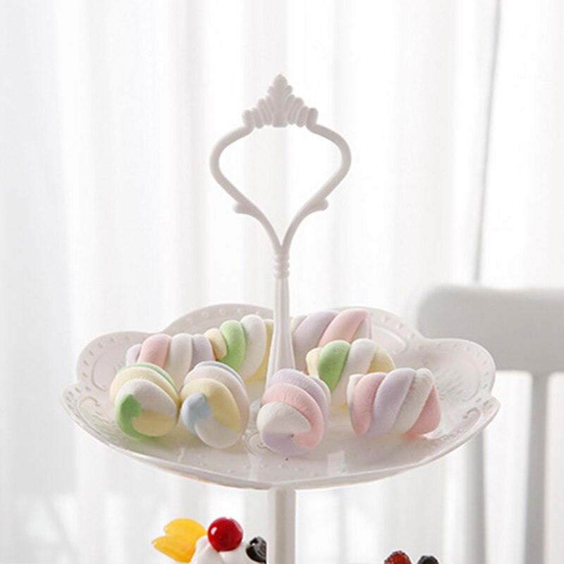 3 Tier Cake Stand Afternoon Tea Wedding Plates Party Tableware Xmas Brithday