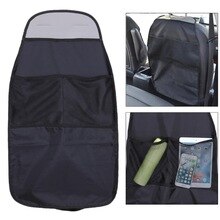 76*44cm Waterproof Car Seat Back Scuff Dirt Protector Cover for Kids Kick Clean Mat Children Car Seat Organization Bag