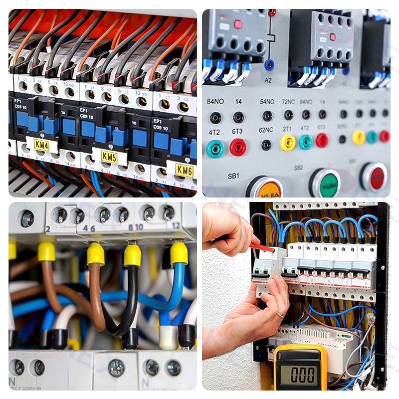 100 Stks/pak E0508 E7508 E1008 E1508 E2508 Buisvormige Crimp Terminals Adereindhulzen Koudgeperste Geïsoleerde Elektrische Draad Connectoren