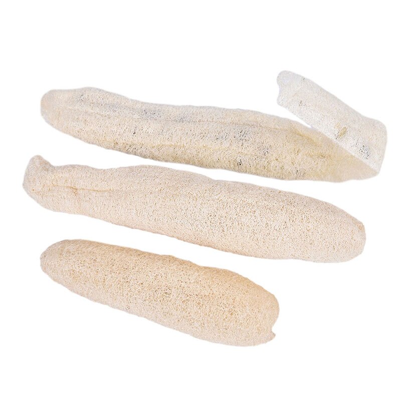 Esponja de baño de esponja vegetal Natural de 22-55cm, esponja Exfoliante para ducha de Luffa, frotador de baño, frotador de espalda, esponja de limpieza para cocina, lavaplatos 1 unidad