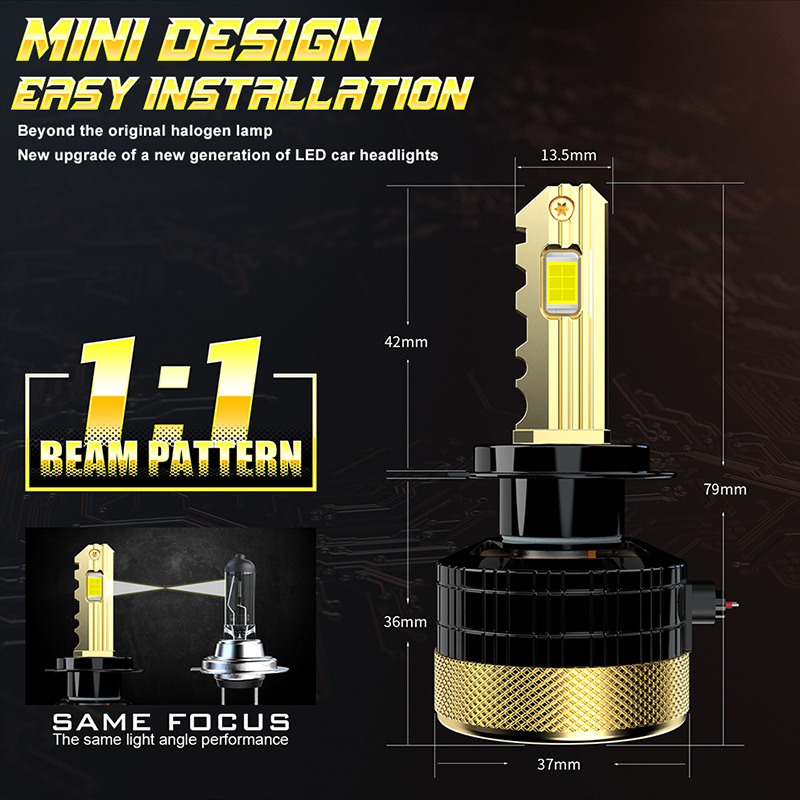 1700W 2000000LM H7 H4 H11 Led Headlight High Power 9084 CSP Canbus H1 H8 9005 HB3 9006 HB4 9012 HIR2 Turbo Lamp Car Led Headlamp