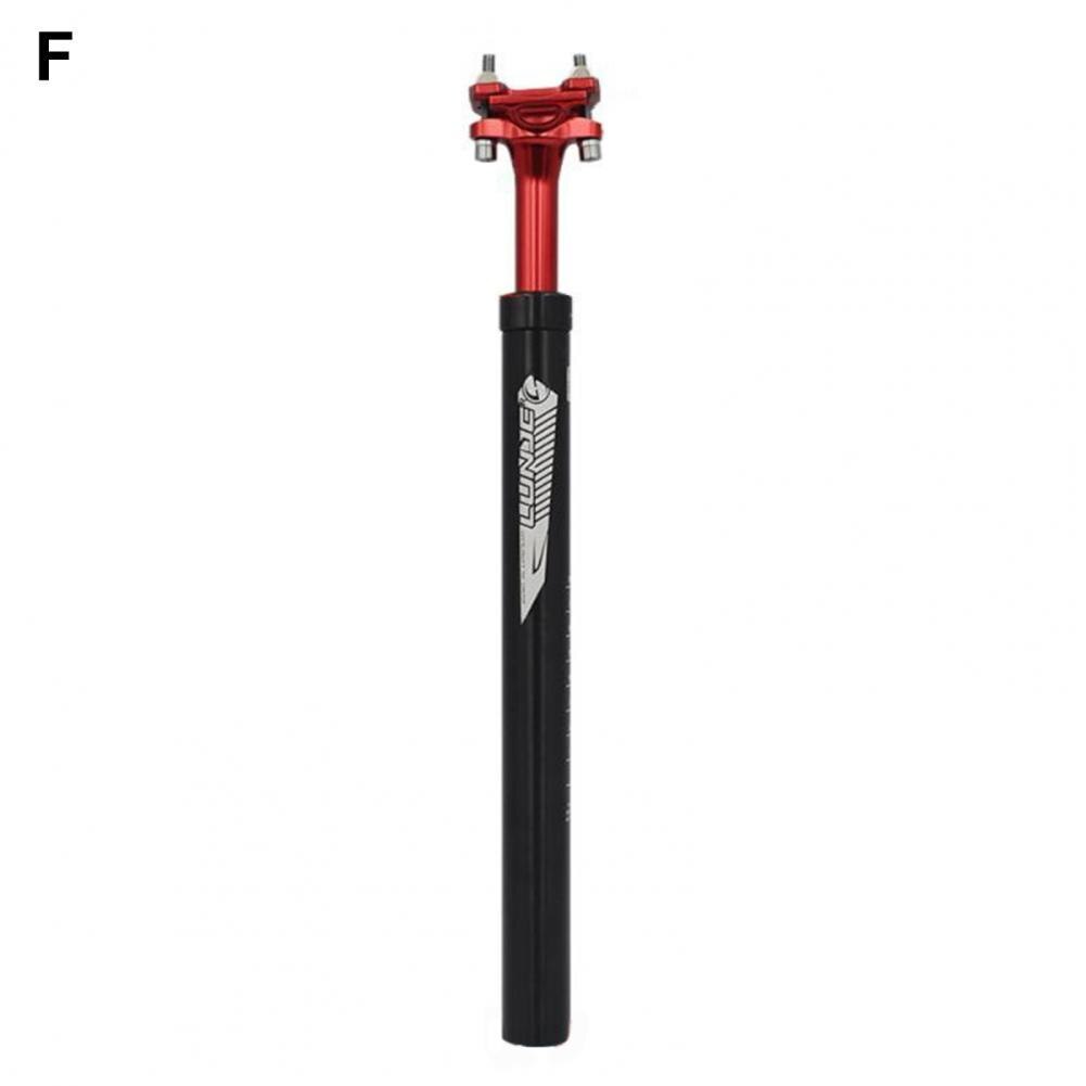 Integrated Bicycle Seatpost Ultralight Aluminium Alloy Shock Absorbing Seat Tube for Bike: F