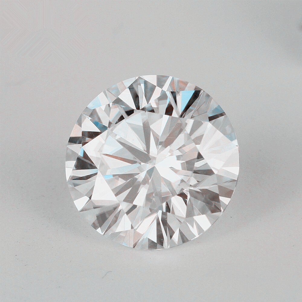 Inclusief Certificering Test Positieve Ef Kleur 5.5Mm 0.6ct Vvs Ronde Briljant Uitstekende Cut Moissanite & Mozanit