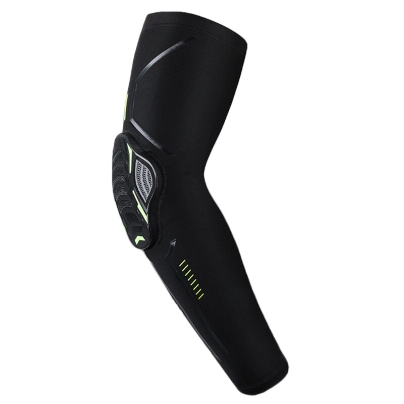 F1FD Arm Forearm Brace Support Honeycomb Pad Crashproof Arm Guard Sleeve Sports