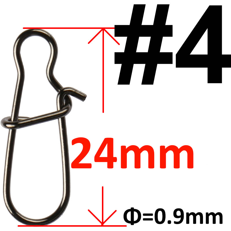 Gancho de pesca de acero inoxidable, enganchado a presión de 50 o 100 piezas, accesorios de Clip, aparejos para Barril giratorio, señuelo: Verde