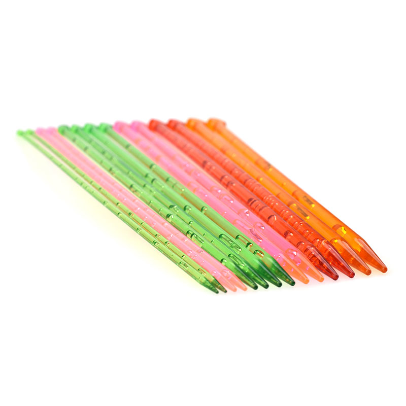 14 stks/set Breinaalden Set Crystal Veelkleurige Breien Naald Tool Voor Breien En Haken DIY Weave Naaien Accessoires
