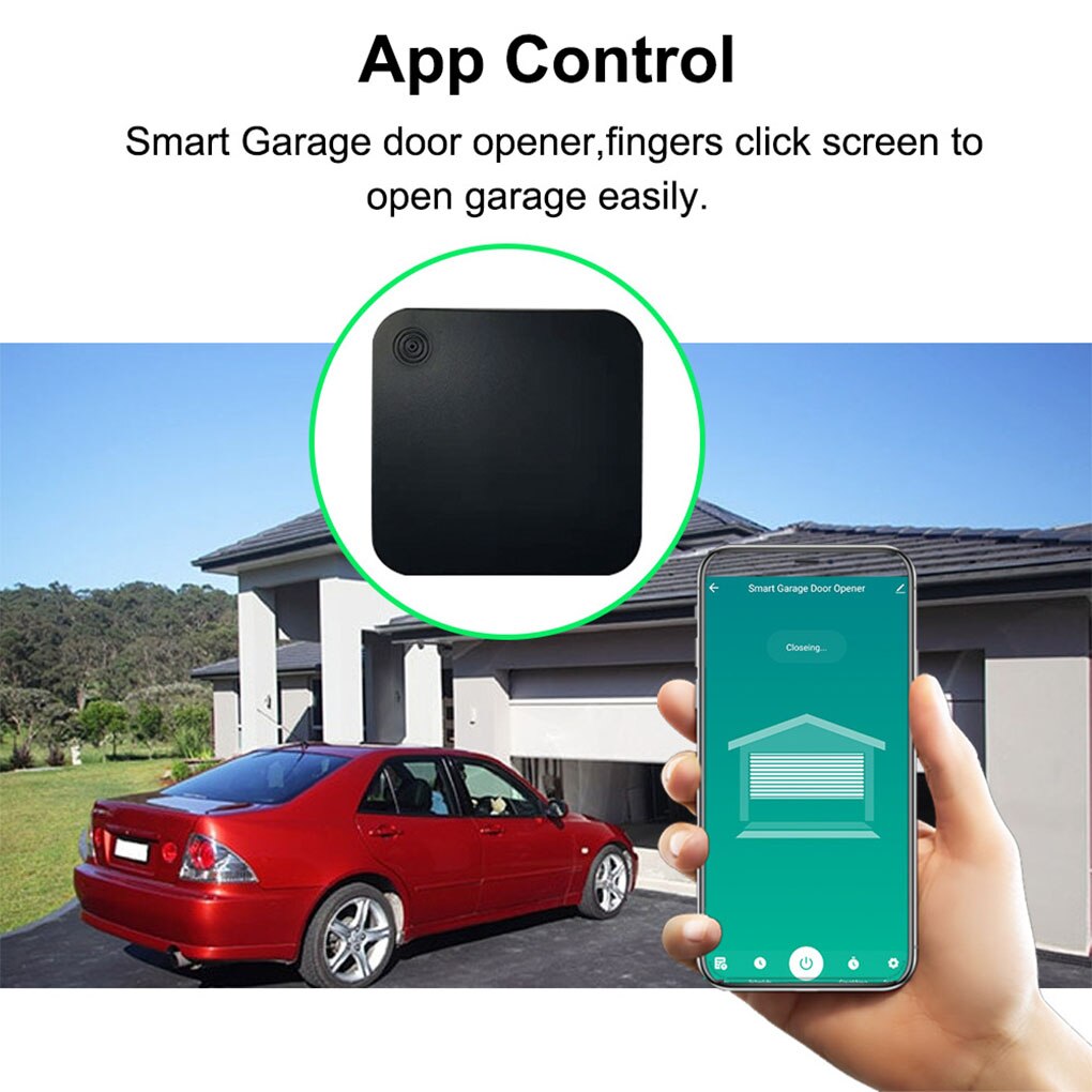 Garage Door Switch WiFi Garage Door Controller Remote Control Roll-up Gate Smart Timer Switch