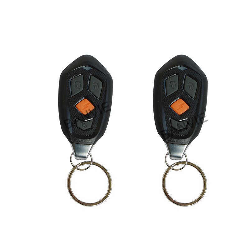CE FCC certificado Universal SPY impermeable motocicleta sistema de alarma con arranque de motor y corte de Moto/alarma de bicicleta