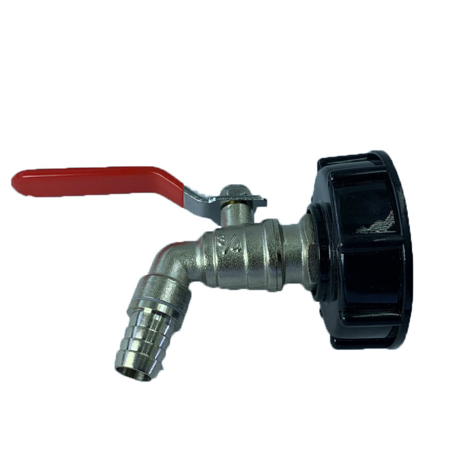 IBC Tank Adapter Water Tank Faucet Hose Connector 3/4" Brass Garden Tap Fitting Valve Durable