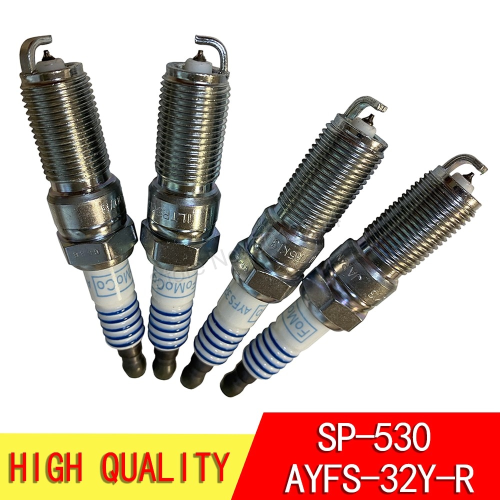 YYJTZ – bougie d'allumage en Iridium, 4/6 pièces, pour moto Ford Escape Lincoln MKZ SP-530 SP530, 530 SP AYFS-32Y-R