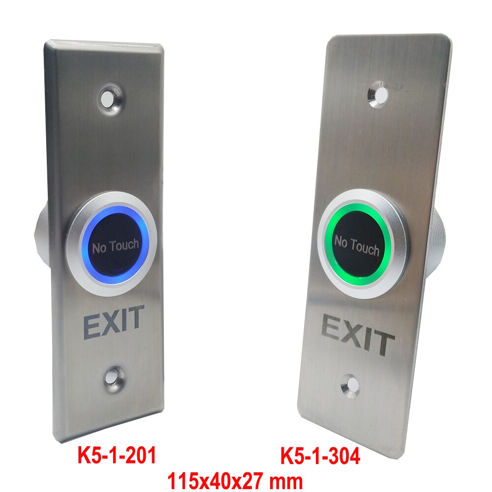 Touchless Door Access Control Release Switch IR Contactless No Touch Infrared Exit Button
