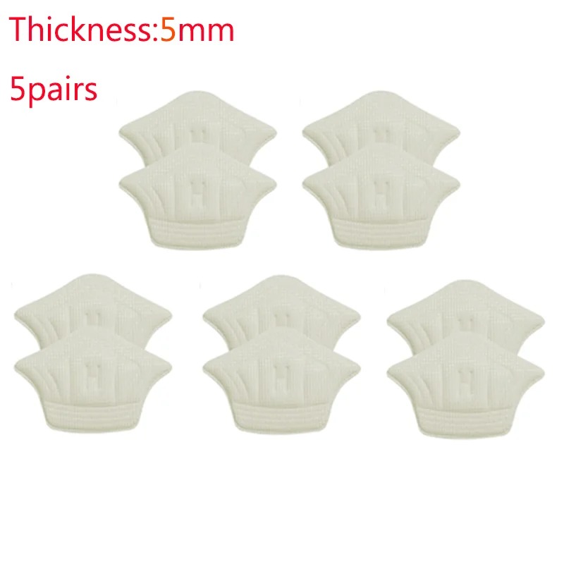 1-10 paia solette per scarpe patch tallone per scarpe sportive dimensioni regolabili piedi pad sottopiede protezione tallone adesivo posteriore scarpa pad: Colore rosa