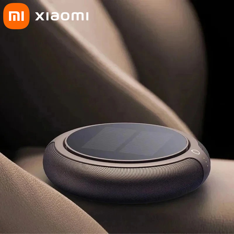Xiaomi Air Purifier Solar Charging Car Ionizer HEPA Filter Ion Deodorant Car Aroma Machine Air Fresh Usb Rechargeable Home