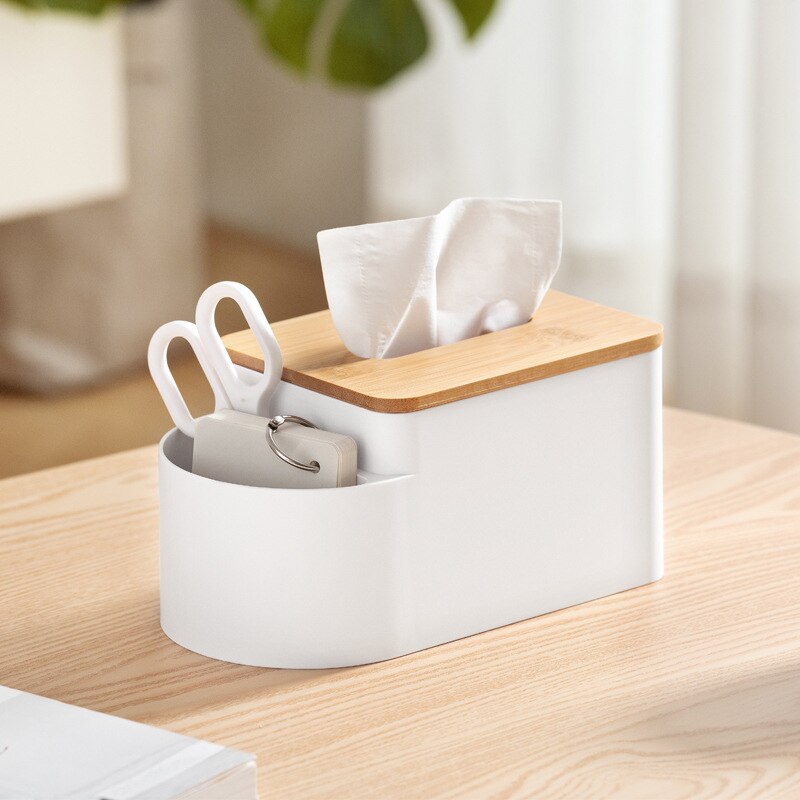 Home Kitchen Plastic Tissue Box Toilet Paper Holder Napkin Holder Case Simple Stylish Car Box Tissue Holders Tissue Boxes Holder