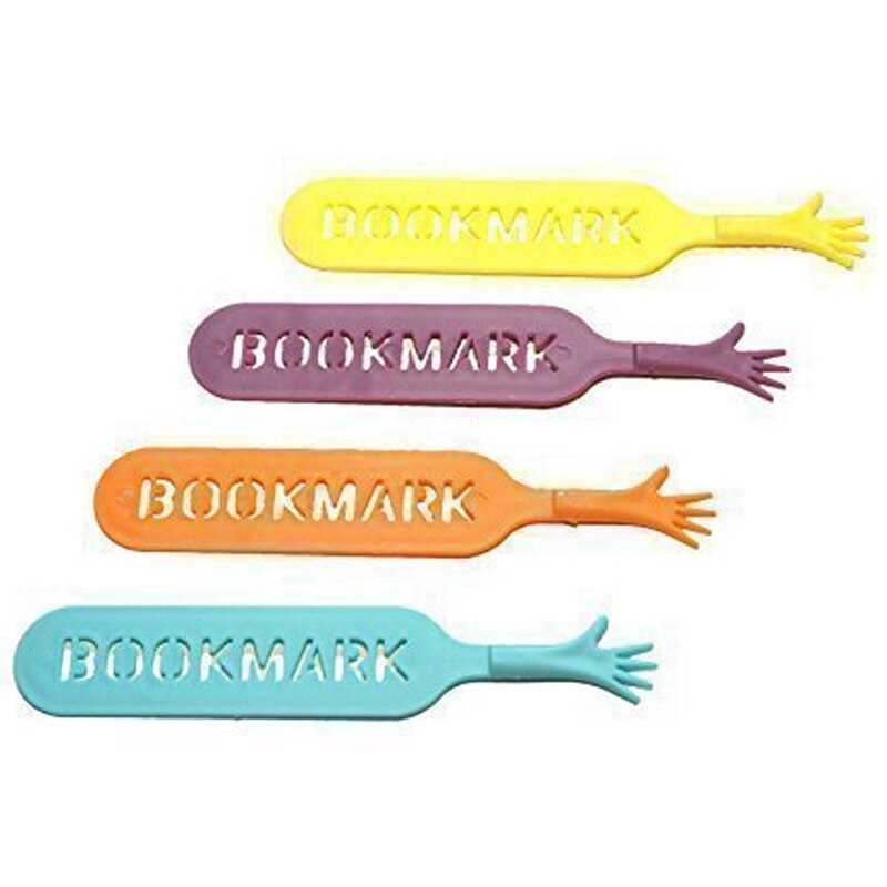 1 Sets THE BOOK Novelty Bookmark Funny Bookworm Reading