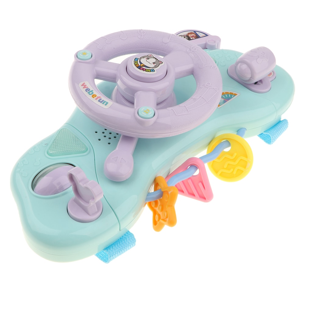 Baby Elektronische Muziekinstrumenten Driver Stuurwiel Speelgoed Met Muziek En Licht Voor Peuters Baby Developmental Games