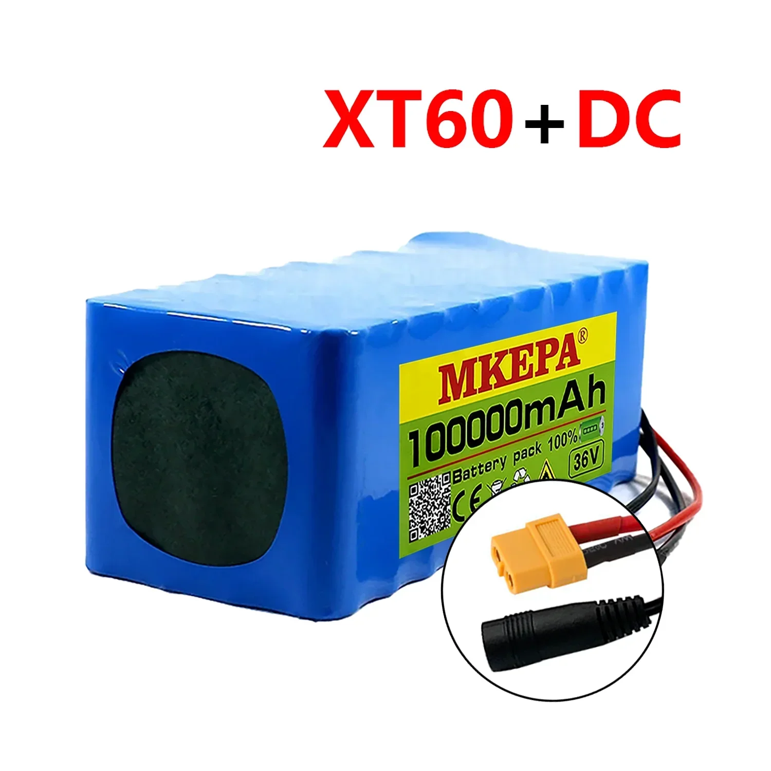 10S4P Elektroroller 100000 mAh 36 V Lithiumbatterie 18650 Akku 36 V 100 Ah Elektroroller Elektroroller Akku 36 V: Lila