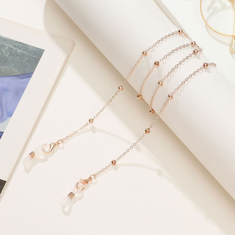 2023 Mode Bril Ketting Voor Dames Heren Masker Kettingbandhouder Sunglass Lanyard Ketting Hangen Aan Hals Brillen Accessoriess: WHITE