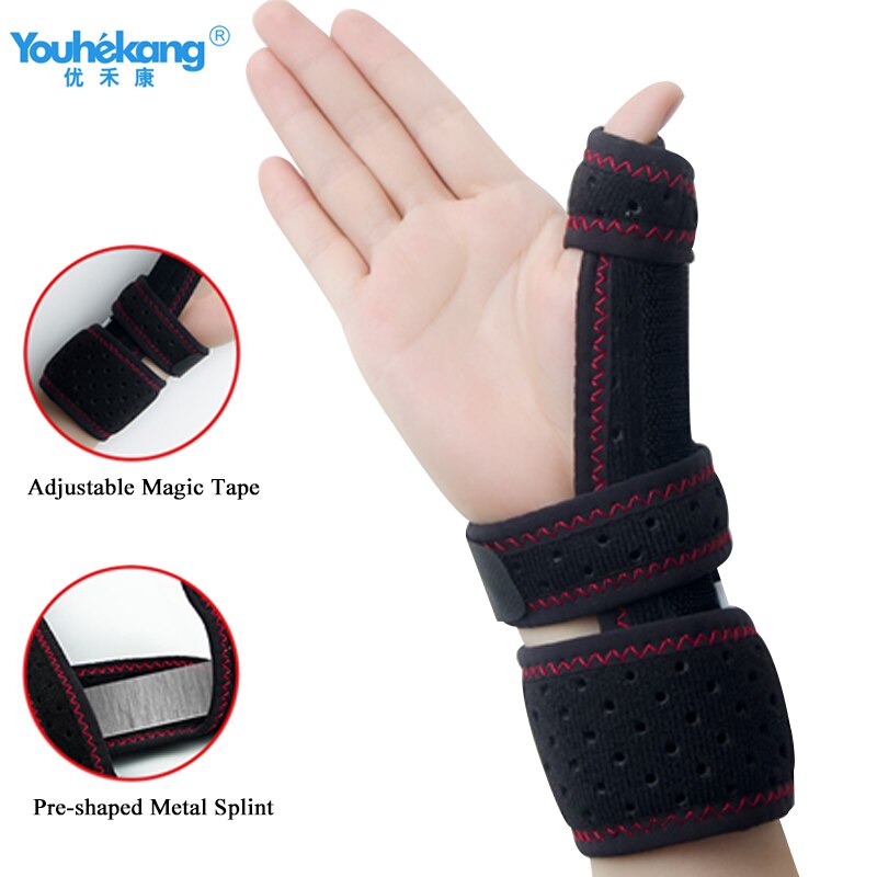 Youhekang Verstelbare Pols Duim Brace Spalk Duim Protector Vinger Stabilisator Pijnbestrijding Herstel Brace Bescherming