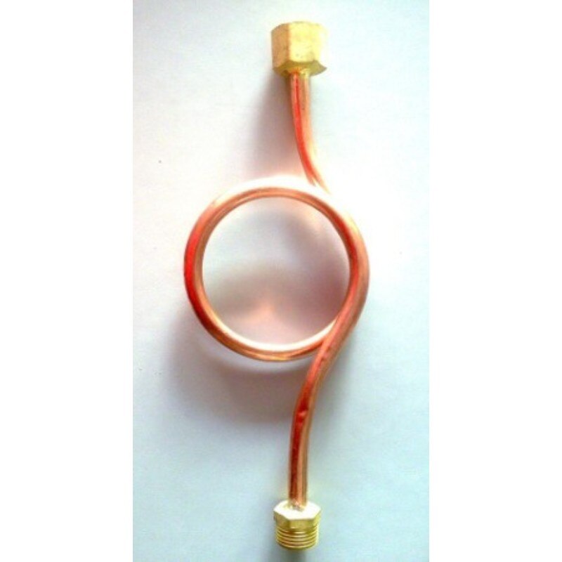 Copper pressure gauge buffer tube condenser tube (elbow) M20*1.5