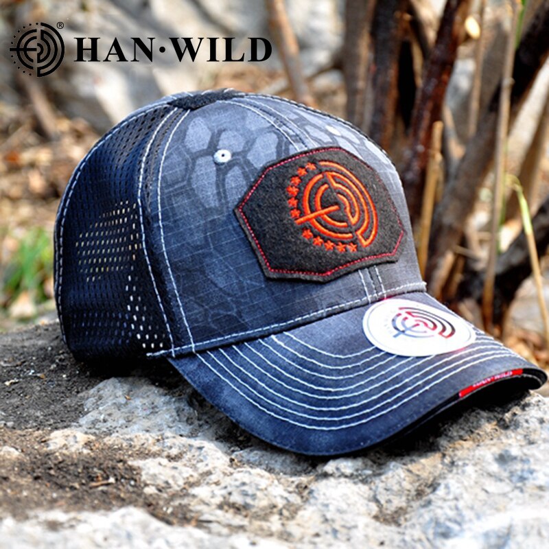 HAN WILD Baseball Cap Retro Outdoor Sports Caps Women Bone Gorras Curved Fitted Washed Vintage Dad Hats for Men: Blue