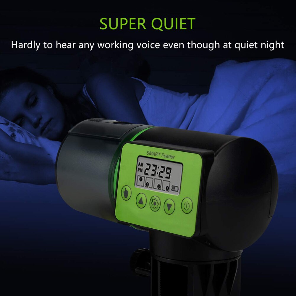 Automatic Fish Feeder Electric Auto Fish Feeder Aquarium Food Dispenser TUE88