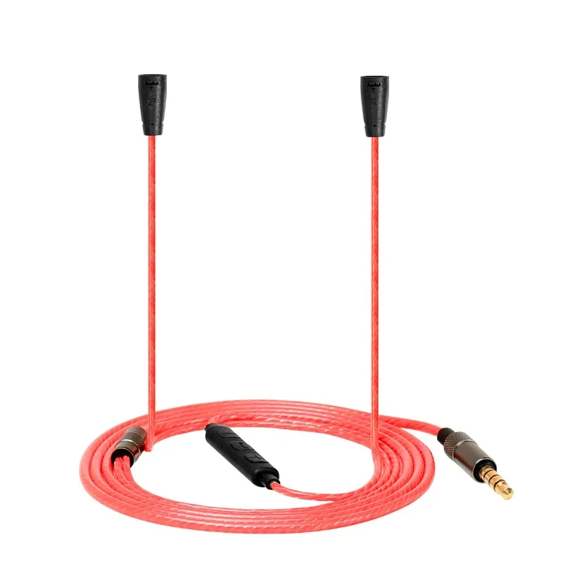 For Sennheiser IE80S IE80 IE8 IE8i Earphone Replaceable 3.5mm to 2-pin Single Crystal Copper Cable