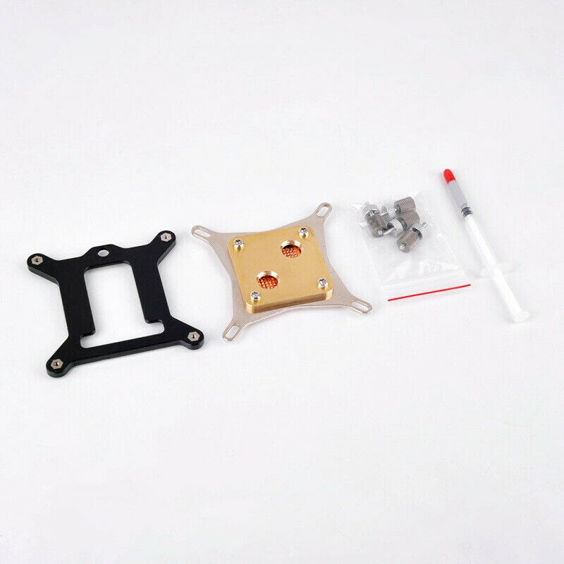 OCOCOO CPU Water Cooling Block C16 Copper CPU Water Cooling Block, Used For Intel PC Cooling Computer Heat Dissipation