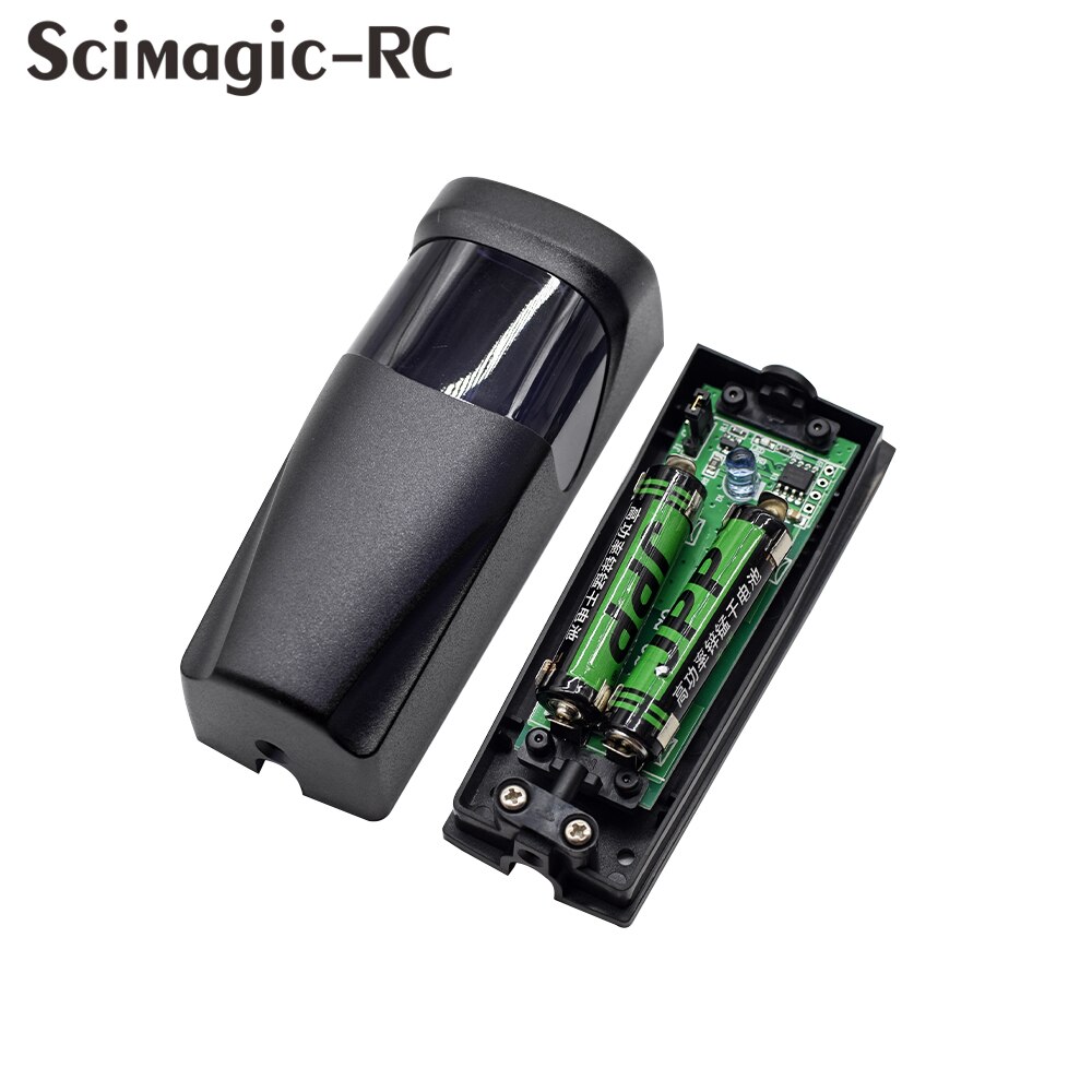 3pcs Automatic Gate Wireless Battery Powered Infrared Safety Beam Photocell Sensor With Presence Function