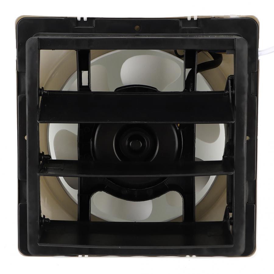 Mini veggvifte baderomsvifte vifte vindu avtrekk metall ventilator ventilasjonsvifte