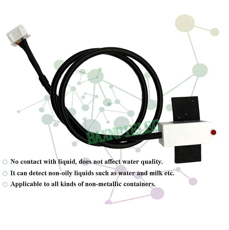 Non-contact Capacitive Liquid Level Water Level Sensor Detect Detection Switch 5V-24V