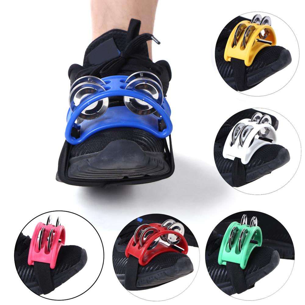 Elliptical Cajon Box Drum Companion Jingle Tambourine Percussion Instruments Accessory Hand Foot Davul Tambourine