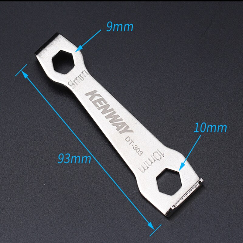 RISK Bicycle Chain Ring Bolts Wrench Chain Wheel Chainring Install Wrench Crankset Bolt Fixed Repair Tool Disassembly Spanner