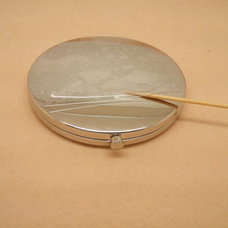 Make-upspiegel retro make-upspiegel draagbare cosmetische mini vintage handspiegel zakspiegel