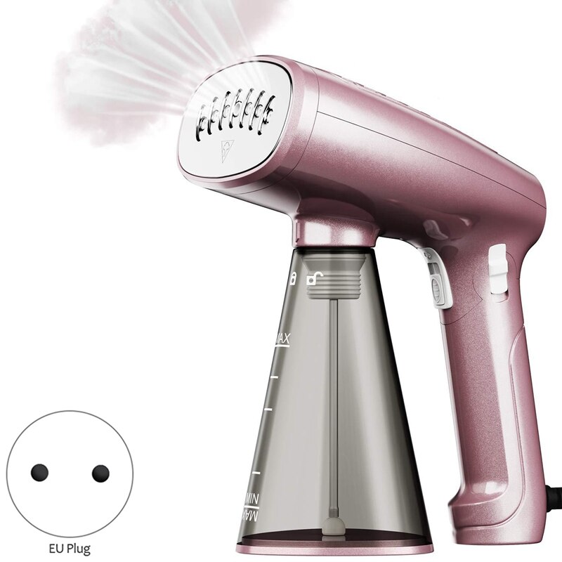 Powerful Clothes Steamer -Handheld Garment Steamer with 250Ml,25S Fast Heat-Up Steamer for Clothes, Detachable Water Tank,Fabric