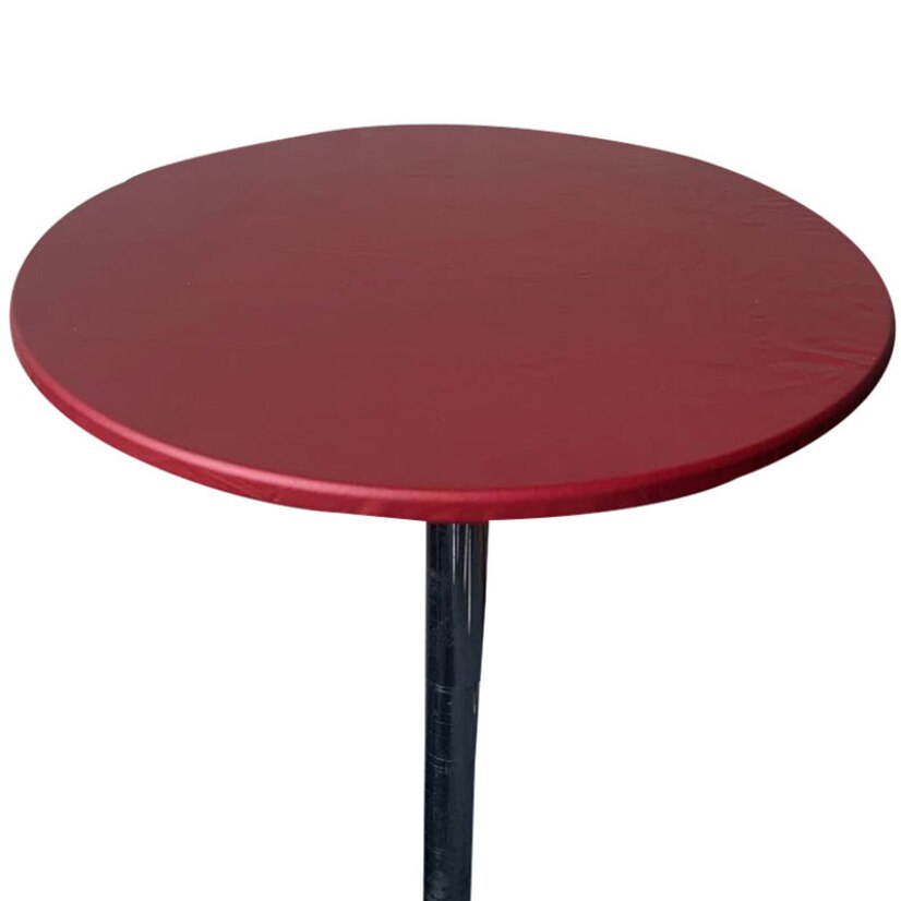 Ronde Tafel Cover Waterdichte Case Voor Eettafel Olie-Proof Elastische Tafelkleed Voorzien Bruiloft Decoratie Huis Hotel: Bourgondië / 90cm