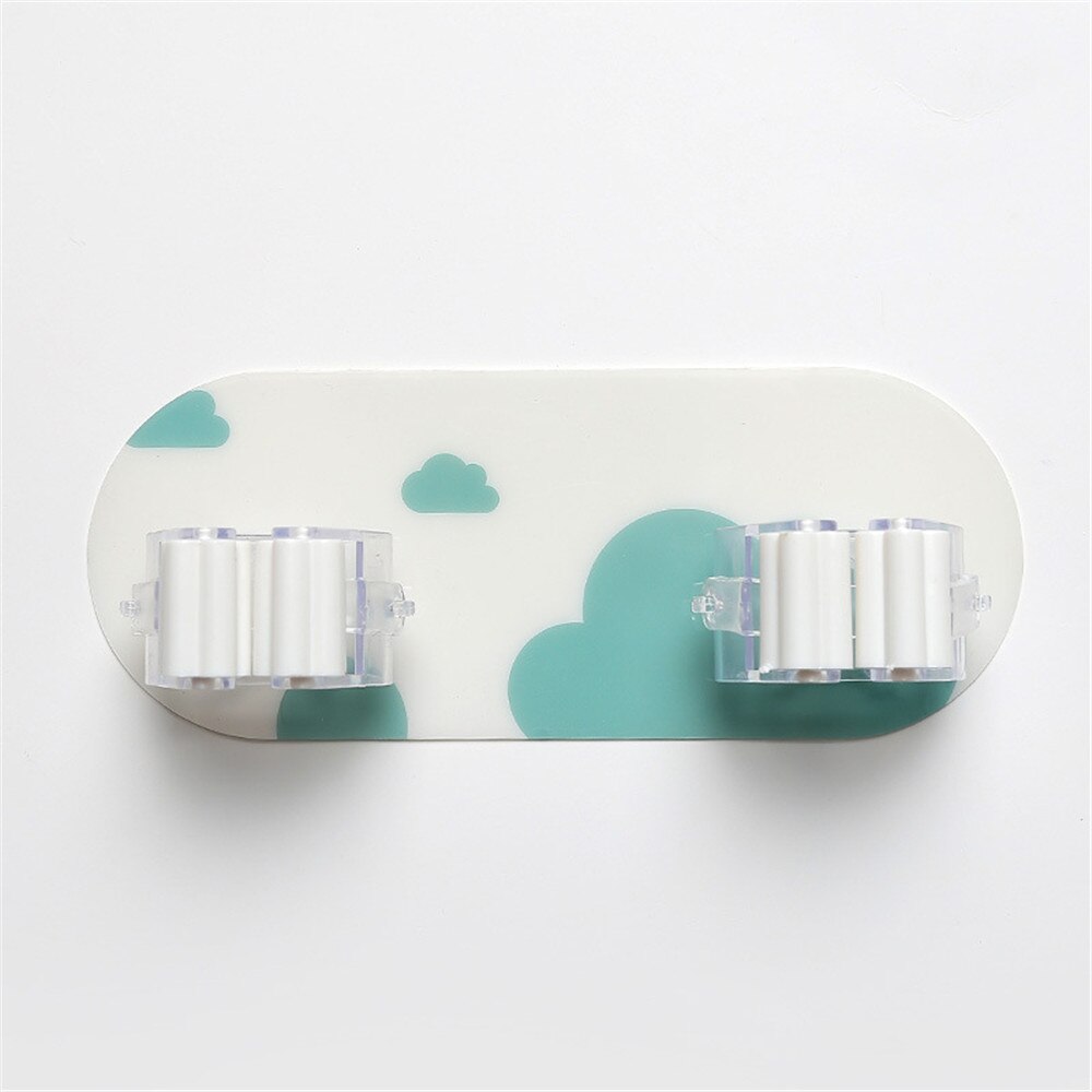 Kitchen Bathroom Organizer Hanging Kitchen Tool Wall Mounted Storage Mop Holder Rack Brush Broom Hanger Storage Rack Holder