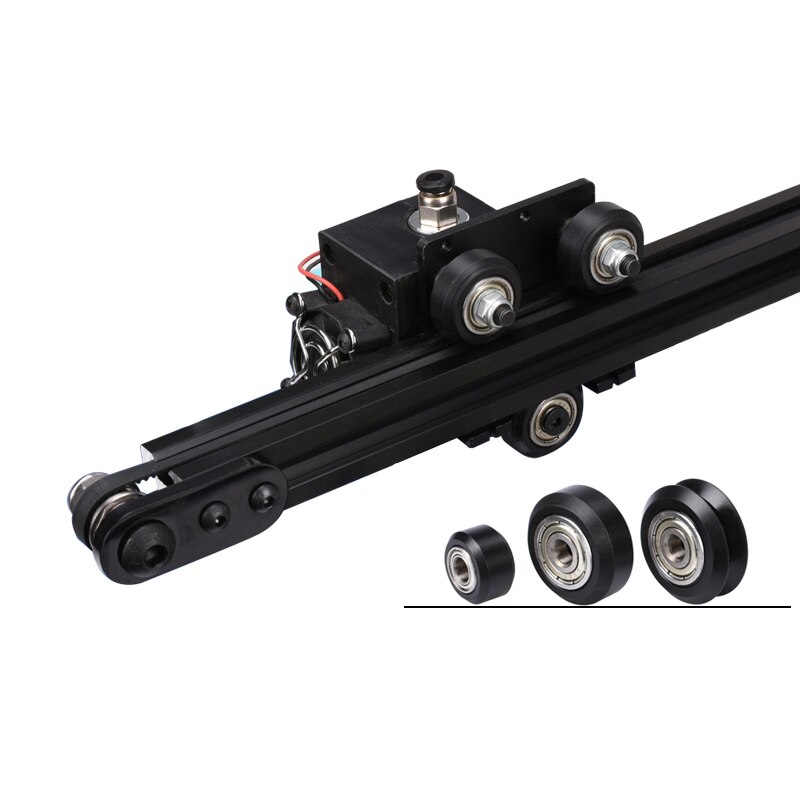 CNC Plastic wheel Delrin v wheel with 625ZZ MR105zz Bearing for V-Slot Aluminum Profile, 3D Printer, OX CNC Router