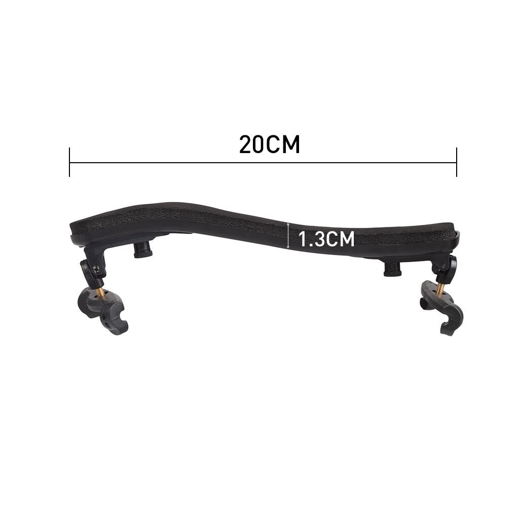 Violin Shoulder Rest Collapsible&amp; Height Adjustable Feet High Strength Sponge Wood Violin Shoulder Rest For 4/4-3/4 Violin