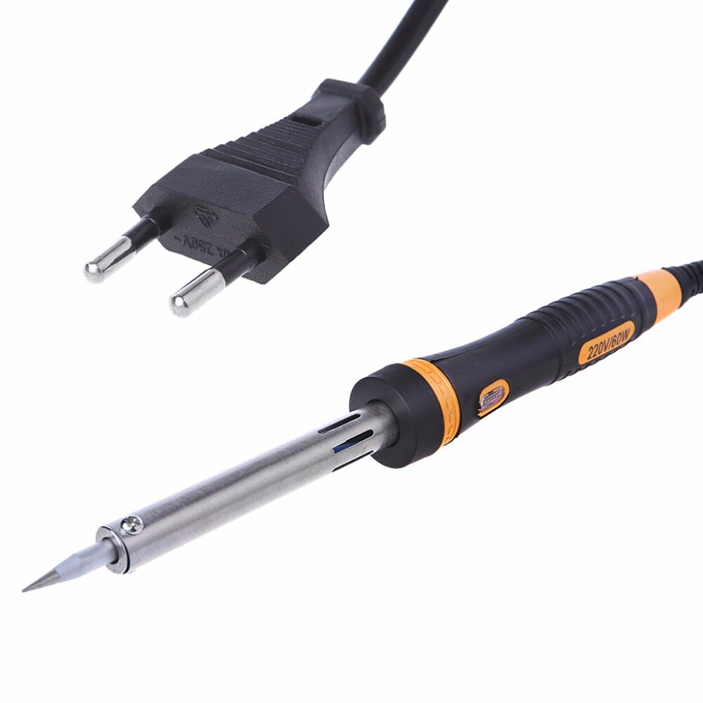60W 220V Electric Soldering Iron Heating Tool Lightweight Soldering Iron Welding 26 CM With EU Plug